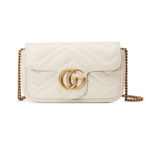 gucci marmont matelasse mini bag white|gucci marmont bag for sale.